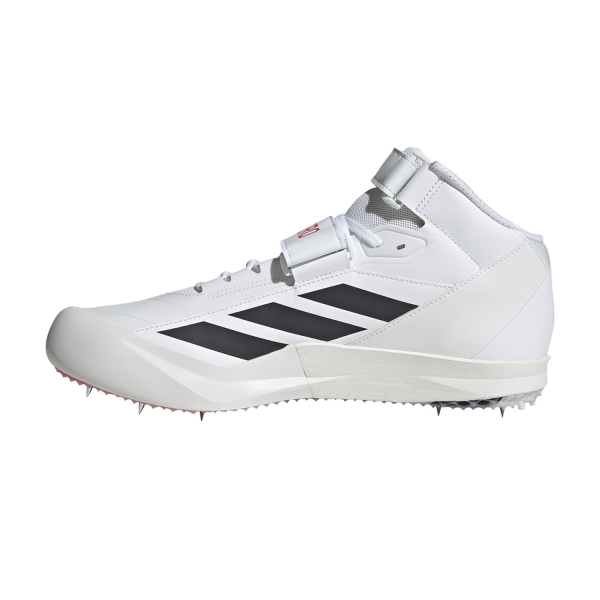 adidas adizero Javelin Mid - FTWR White/Core Black/Lucid Red