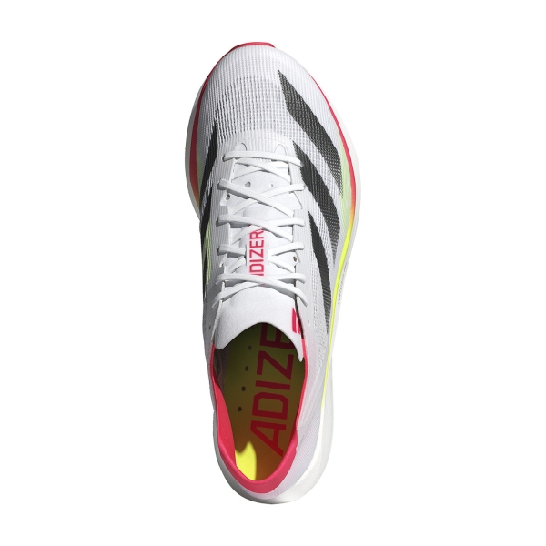 adidas adizero Takumi Sen 10 - Cloud White/Core Black/Lucid Red