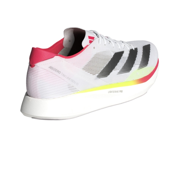 adidas adizero Takumi Sen 10 - Cloud White/Core Black/Lucid Red