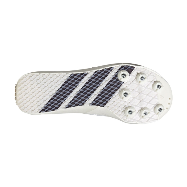 adidas adizero Triple Jump/Pole Vault - Cloud White/Core Black/Lucid Red