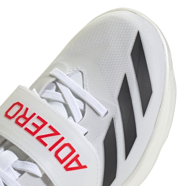 adidas adizero Triple Jump/Pole Vault - Cloud White/Core Black/Lucid Red