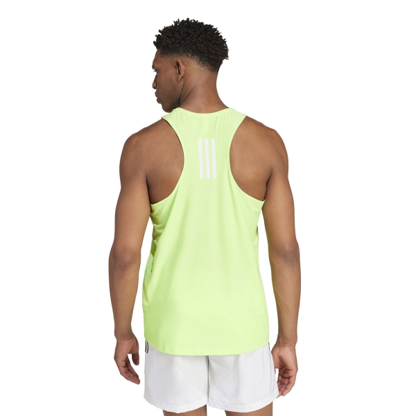 adidas Own The Run AEROREADY Top - Pulse Lime