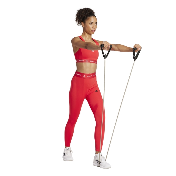 adidas TECHFIT 7/8 Tights - Pure Ruby