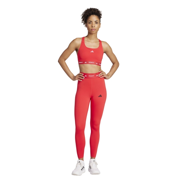 adidas TECHFIT 7/8 Tights - Pure Ruby