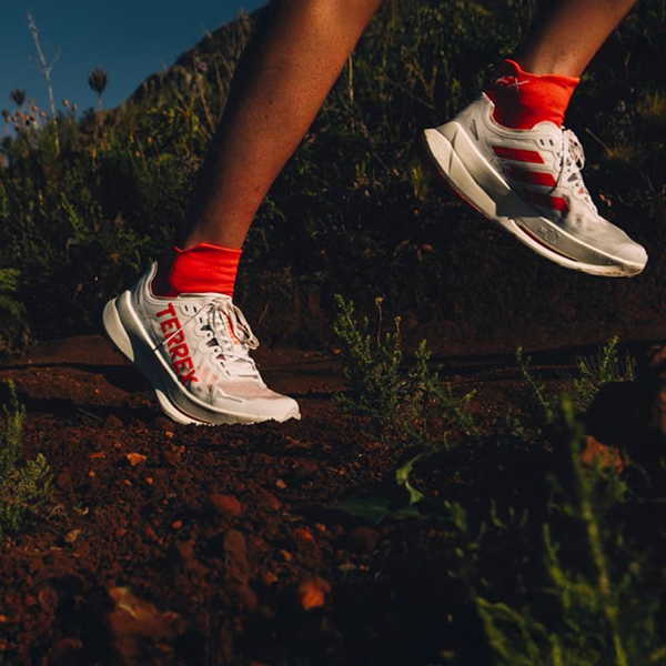 adidas Terrex Agravic Speed Ultra - FTWR White/Impact Orange/Dash Grey