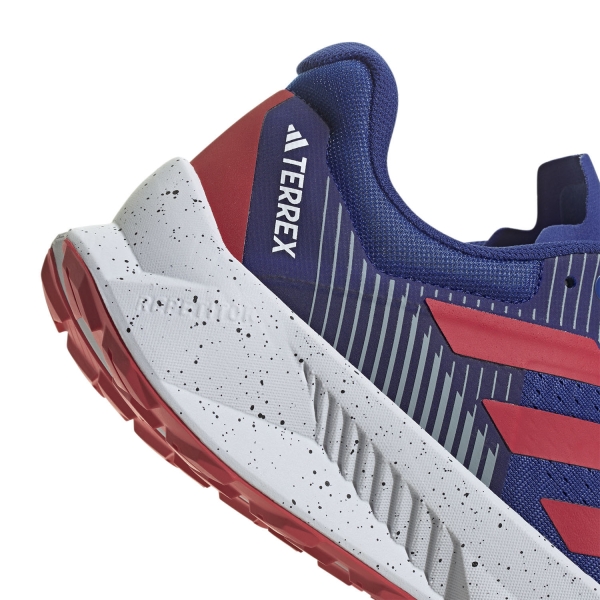 adidas Terrex Soulstride Flow - Dash Grey/Pure Ruby/Semi Lucid Blue