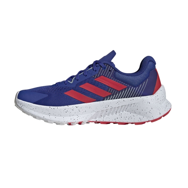 adidas Terrex Soulstride Flow - Dash Grey/Pure Ruby/Semi Lucid Blue