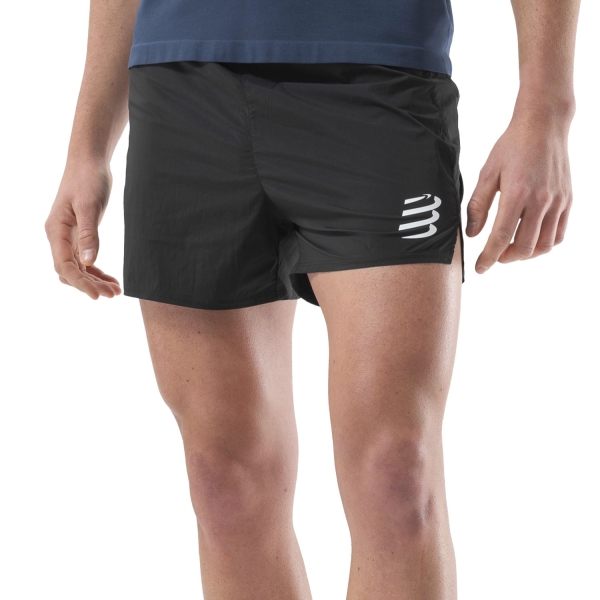 Pantalone cortos Running Hombre Compressport Performance 5in Shorts  Black ASHM7399002