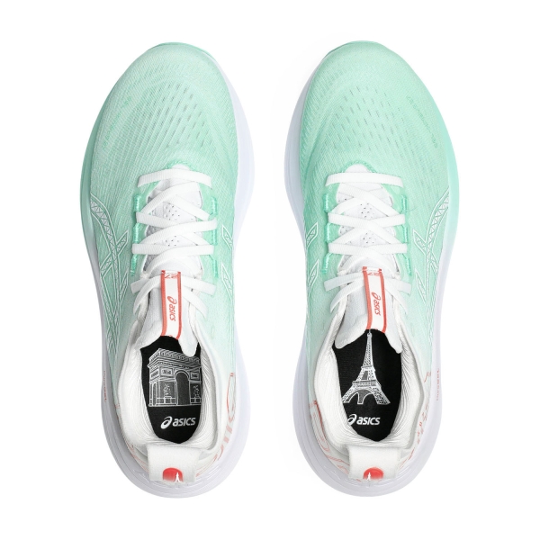 Asics Gel Nimbus 27 - Illuminate Mint/White