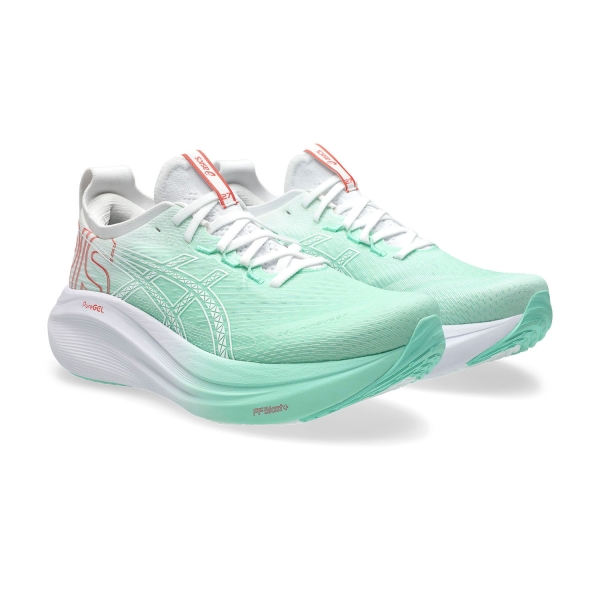 Asics Gel Nimbus 27 - Illuminate Mint/White