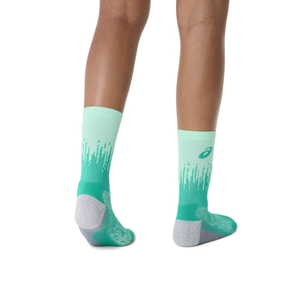 Asics Performance Crew Socks - Wave Teal/Illuminate Mint