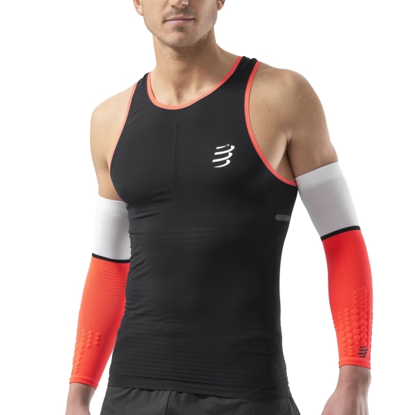 Canotta Running Uomo Compressport Pro Canotta  Black ATSM7429041