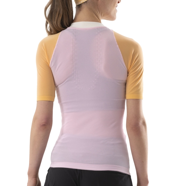 Compressport Trail Racing Postural T-Shirt - Roseate/Orange