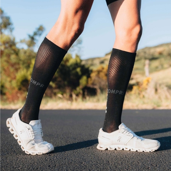 Compressport Full Oxygen Calcetines - Black