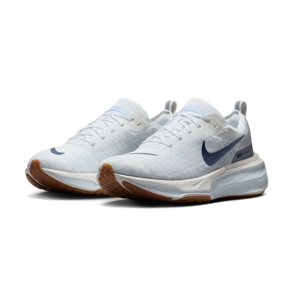 Nike ZoomX Invincible Run Flyknit 3 - White/Blue Void/Blue Tint/Sail