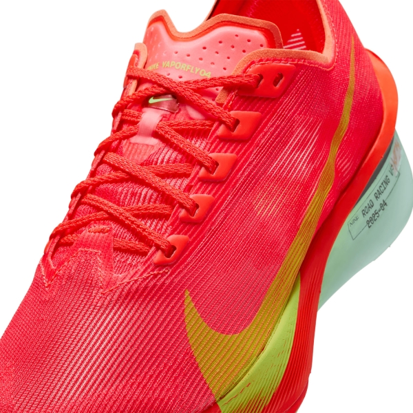 Nike Vaporfly 4 - Bright Crimson/Lime Blast/Mint Foam