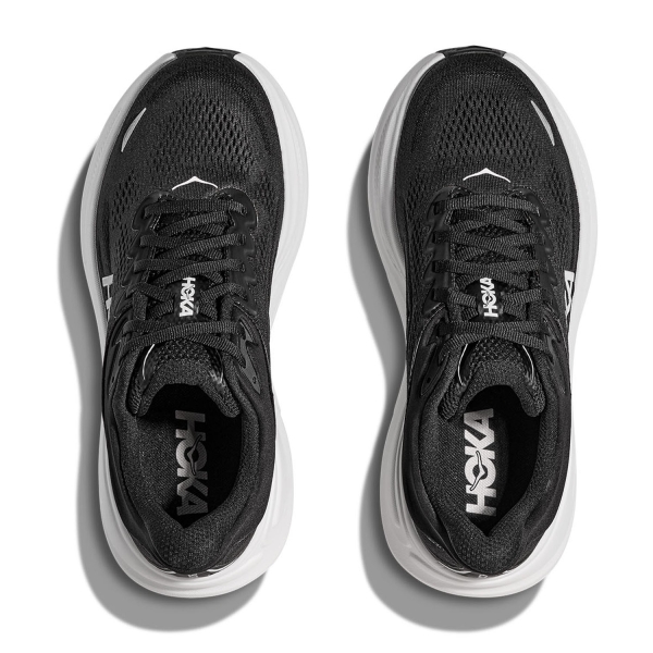 Hoka Bondi 9 - Black/White