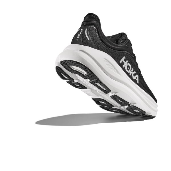 Hoka Bondi 9 Wide - Black/White