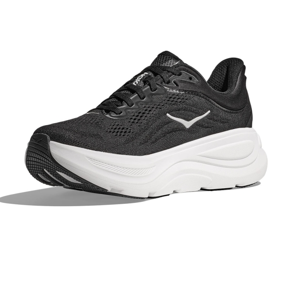 Hoka Bondi 9 Wide - Black/White