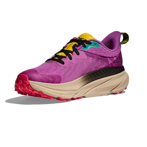 Hoka Challenger 7 GTX - Superbloom/Oatmeal