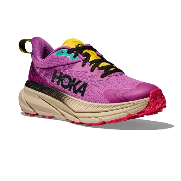 Hoka Challenger 7 GTX - Superbloom/Oatmeal