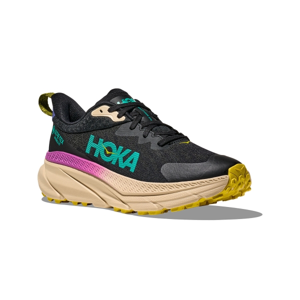 Hoka Challenger 7 GTX - Black/Oatmeal