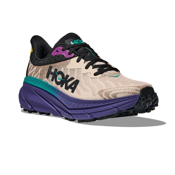 Hoka Challenger 7 - Oatmeal/Mountain Iris