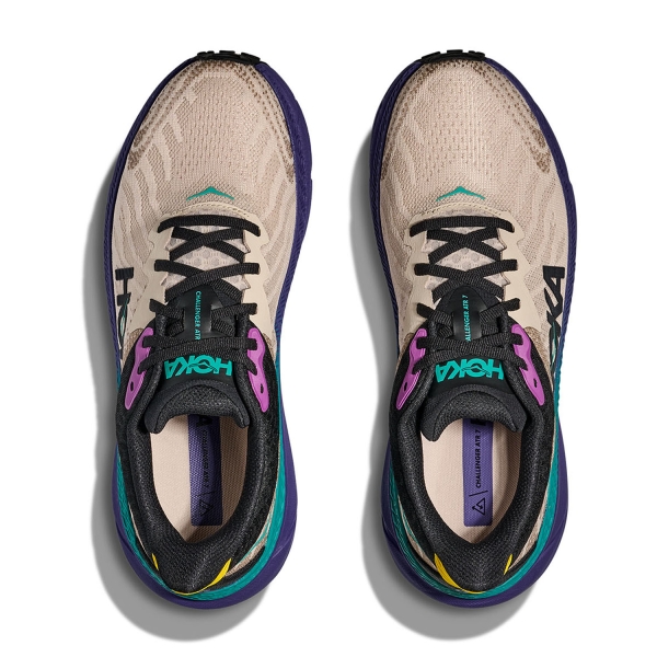 Hoka Challenger 7 - Oatmeal/Mountain Iris