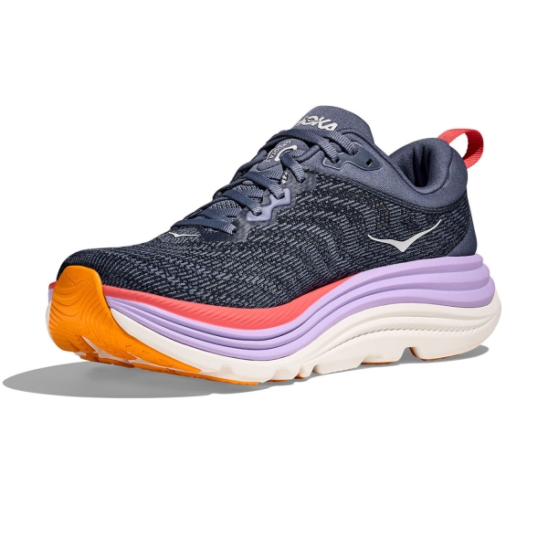 Hoka Gaviota 5 - Anchor/Grapefruit