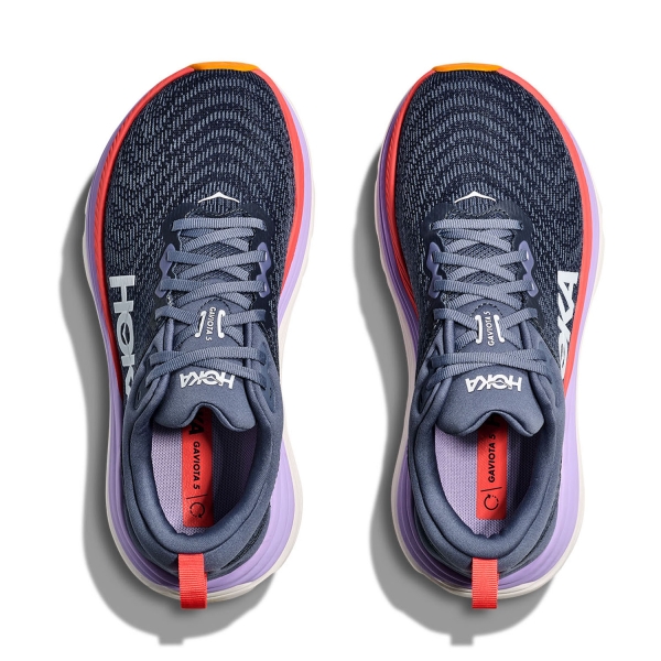 Hoka Gaviota 5 - Anchor/Grapefruit
