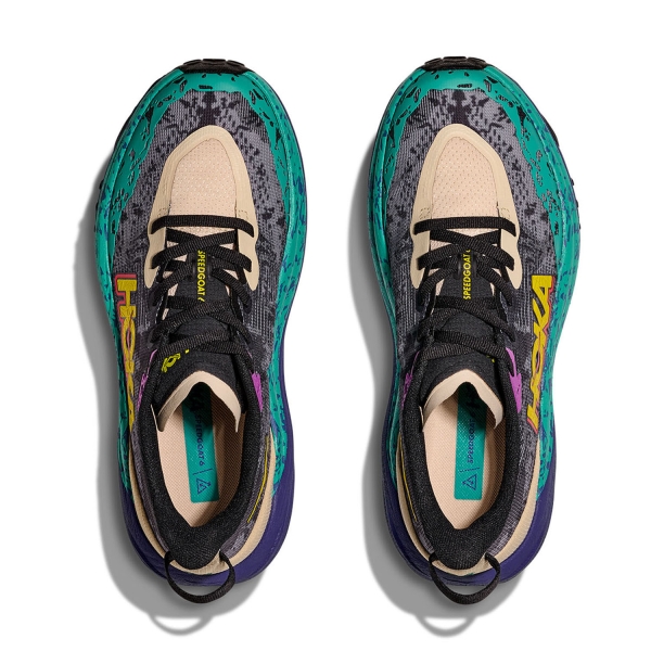 Hoka Speedgoat 6 - Oatmeal/Mountain Iris