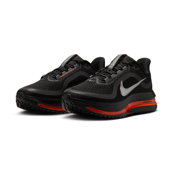 Nike Pegasus Premium - Black/Metallic Silver/Bright Crimson