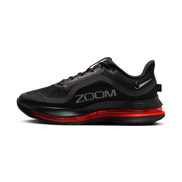 Nike Pegasus Premium - Black/Metallic Silver/Bright Crimson