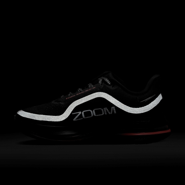 Nike Pegasus Premium - Black/Metallic Silver/Bright Crimson