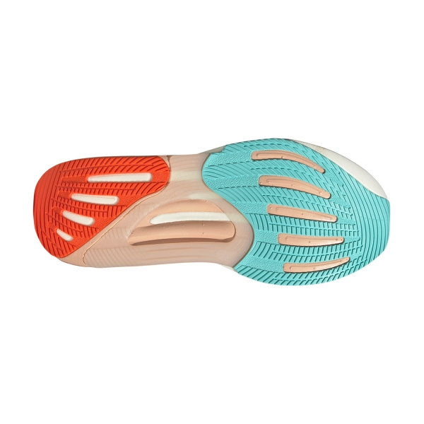adidas Supernova Solution 2 - Cloud White/Flash Aqua/Powder Coral