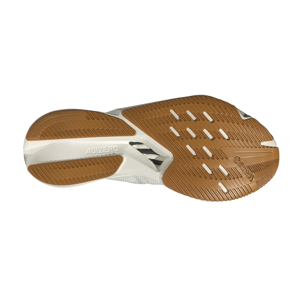 adidas adizero Boston 12 - Core White/Matte Silver/Pure Ruby