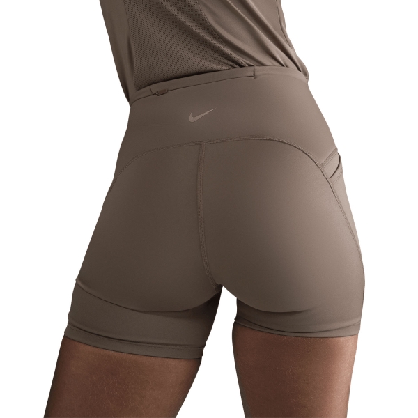 Nike Swift 4in Pantaloncini - Mink Brown/Reflective Silver