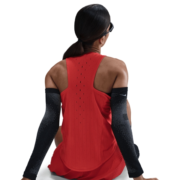 Nike AeroSwift Pro Tank - Light Crimson/Black