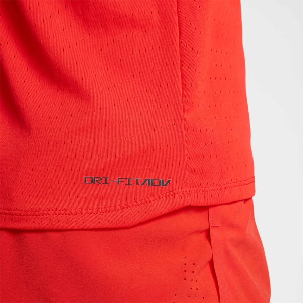 Nike Dri-FIT ADV AeroSwift Tank - Light Crimson/Black