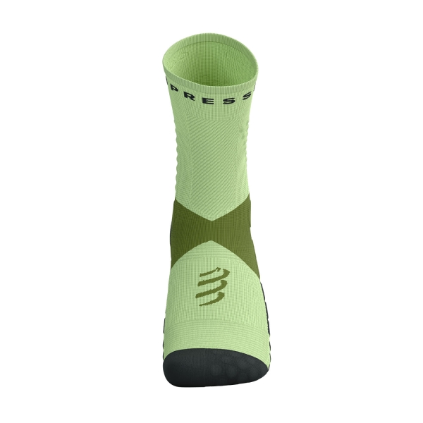 Compressport Ultra Trail V2.0 Calcetines - Woodbine/Shadow Lime
