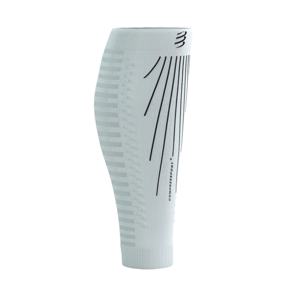 Compressport R2 Aero Gambaletti a Compressione - White/Black