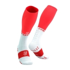 Compressport Full Oxygen Calze - Fluo Red