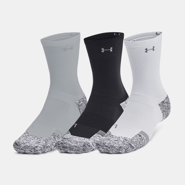 Calcetines Under Armour ArmourDry Pro Mid x 3 Calcetines  Black/White 13870480001