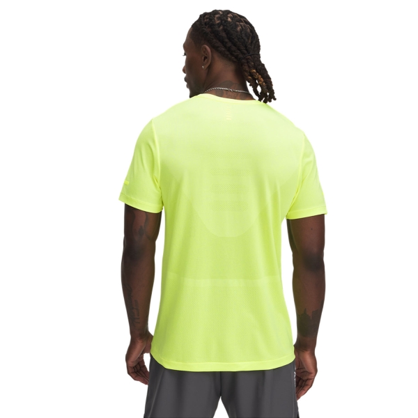 Under Armour Seamless Stride Maglietta - High Vis Yellow/Reflective