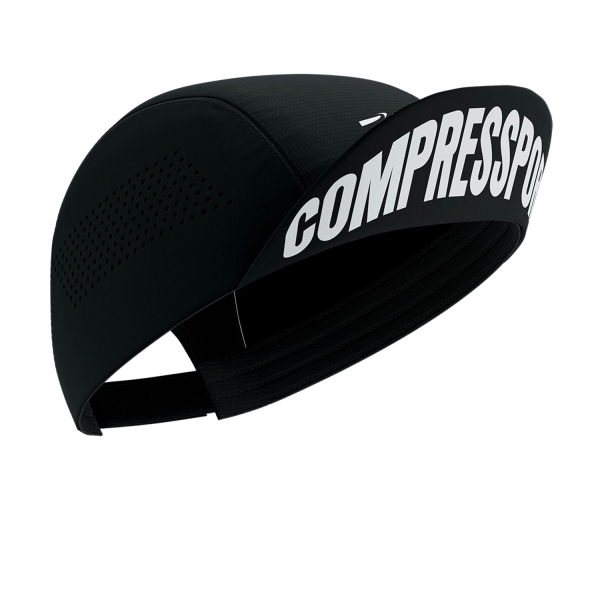 Compressport Pro Racing Logo Cappello - Black