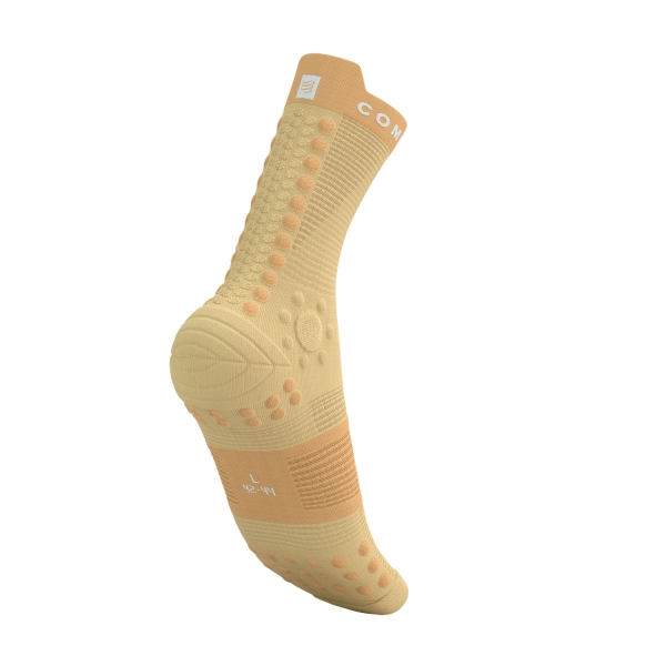 Compressport Pro Racing V4.0 Trail Socks - Impala/Buff Orange