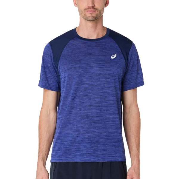 Maglietta Running Uomo Asics Road Maglietta  Dark Cobalt 2011C992401