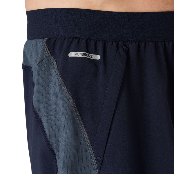 Asics Road Logo 5in Pantaloncini - Midnight