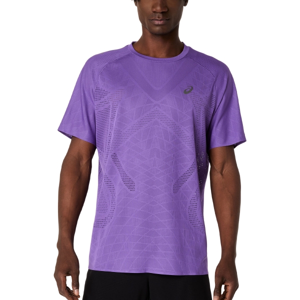 Maglietta Running Uomo Asics Metarun Maglietta  Edo Purple 2011D286500