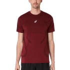 ASICS Road Seamless Maglietta - Dark Red Planet